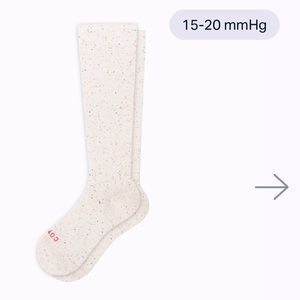 COMRAD - Size M Stargazer Recycled Cotton 
Knee-High Compression Socks Nwt